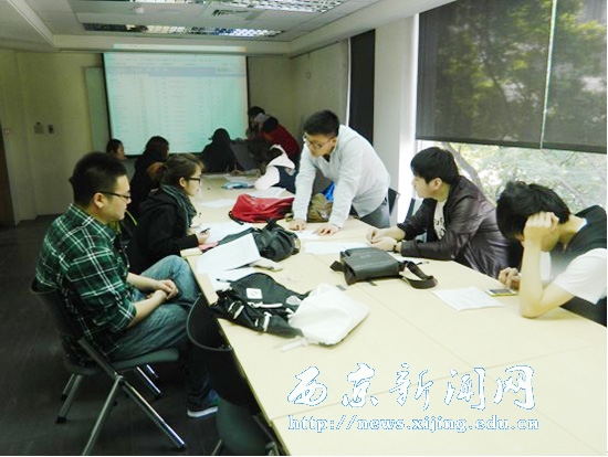 13名师生顺利抵达台湾文化大学