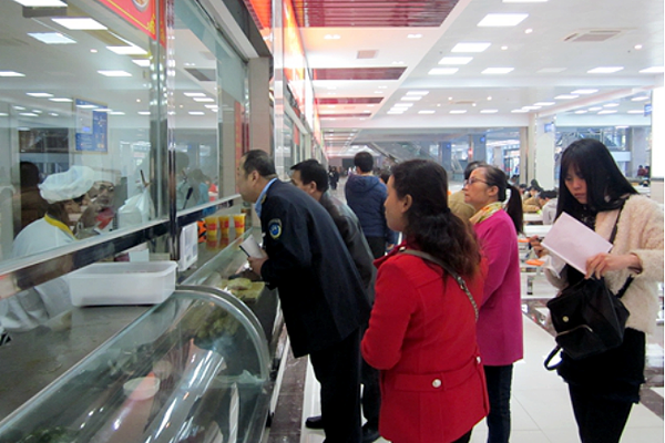 长安区卫生监督所到我校进行专项检查