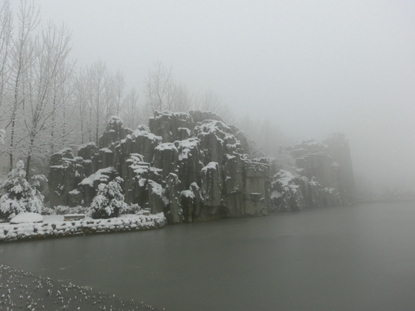 西京园·素雪更胜江南春